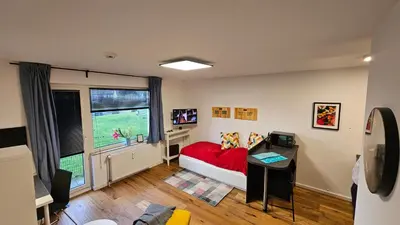 TV/Unterhaltungsangebot in der Unterkunft Studioappartement in ruhiger Umgebung in Witten mit perfekter Anbindung zur Ruhruni