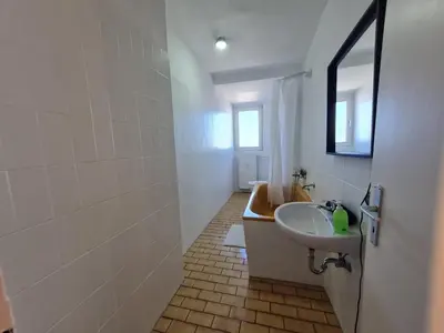 Ein Badezimmer in der Unterkunft homes of ruhr - Appartement Wasserturm