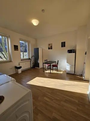 Ein Sitzbereich in der Unterkunft homes of ruhr - Apartment Zeche