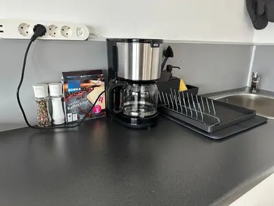 Küche/Küchenzeile in der Unterkunft SAS Apartments