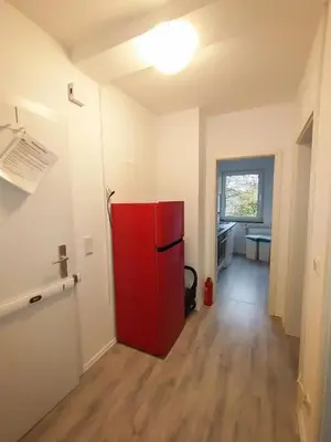 Küche/Küchenzeile in der Unterkunft homes of ruhr - Monteurwohnung Werk II