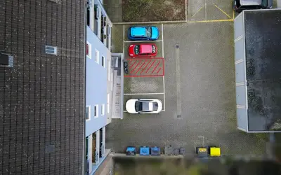 Blick auf City Nest Dortmund aus der Vogelperspektive