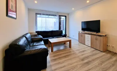 TV/Unterhaltungsangebot in der Unterkunft BS Oberhausen Comfort Zentral-Apartment