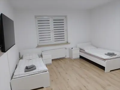 Ein Bett oder Betten in einem Zimmer der Unterkunft Haus Blankenagel 2