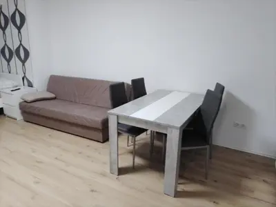 Ein Sitzbereich in der Unterkunft Haus Blankenagel 2