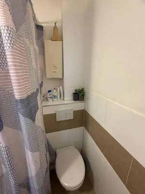 Ein Badezimmer in der Unterkunft Gemütlich und zentral 5 Minuten zum Hauptbahnhof