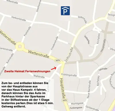 Grundriss der Unterkunft Zweite Heimat Ferienwohnungen