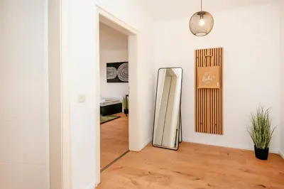 Ein Bett oder Betten in einem Zimmer der Unterkunft Kurzzeitglück 24 h Self Check-In MH03