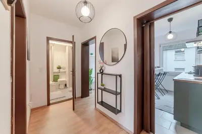 Grundriss der Unterkunft Eco Retreat Spacestays - Smart TV - WIFI