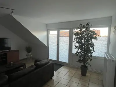 TV/Unterhaltungsangebot in der Unterkunft Ferienwohnung Niederrhein mit privater Sauna