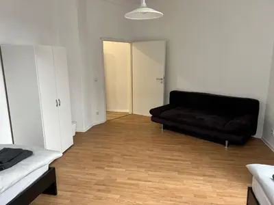 Ein Sitzbereich in der Unterkunft FirmenQuartier24 im 2 OG in Wuppertal