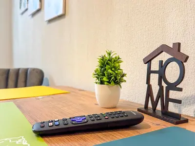 Grundriss der Unterkunft Serviceroom24 - Apartment 3 in Gladbeck WLAN - Smart-TV - 24-7 Check-in und Küche