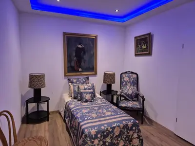 Ein Bett oder Betten in einem Zimmer der Unterkunft Immotal24