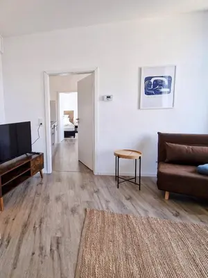 TV/Unterhaltungsangebot in der Unterkunft stayVision LS1 Wohnung 8 - 1 bedroom - 4 guests - top Wi-Fi