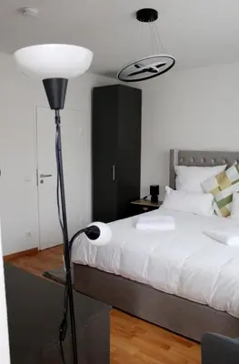 Ein Bett oder Betten in einem Zimmer der Unterkunft Medina apartment