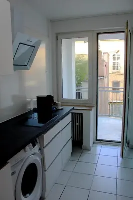 Küche/Küchenzeile in der Unterkunft Medina apartment