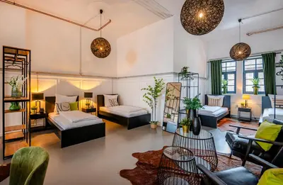 Ein Bett oder Betten in einem Zimmer der Unterkunft Kurzzeitglück 24h Self Check-In KR03