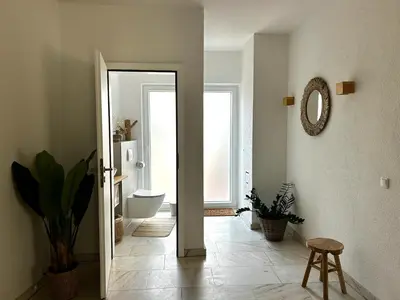 Ein Badezimmer in der Unterkunft Apartment in Bochum