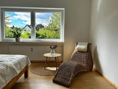 Ein Bett oder Betten in einem Zimmer der Unterkunft Apartment in Bochum