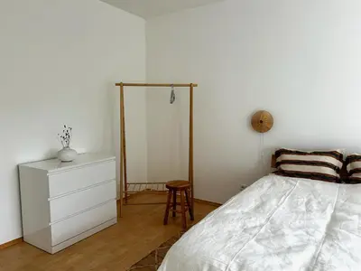 Ein Bett oder Betten in einem Zimmer der Unterkunft Apartment in Bochum