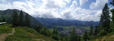 Naturlandschaft in der Nähe des Campingplatzes