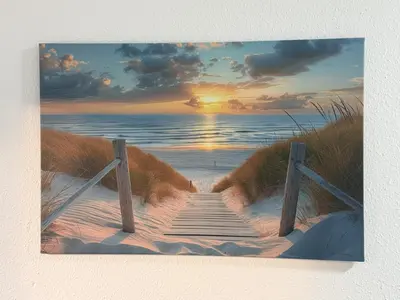 Naturlandschaft in der Nähe der Ferienwohnung