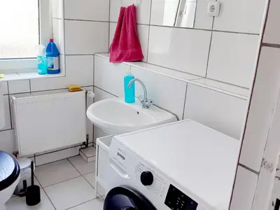 Ein Badezimmer in der Unterkunft Nice Apartment in Solingen
