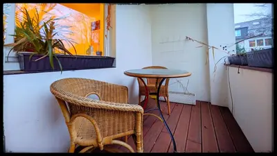 Grundriss der Unterkunft 70qm Etagenwohnung mit Loggia nahe Uni KH