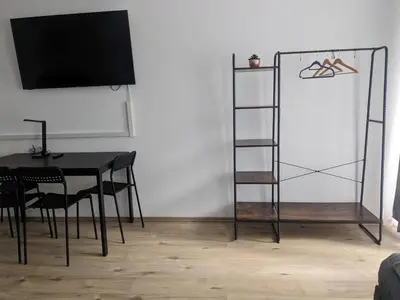 TV/Unterhaltungsangebot in der Unterkunft Monteurwohnung 1 Ferienwohnung Business Appartement Velbert 6 Personen