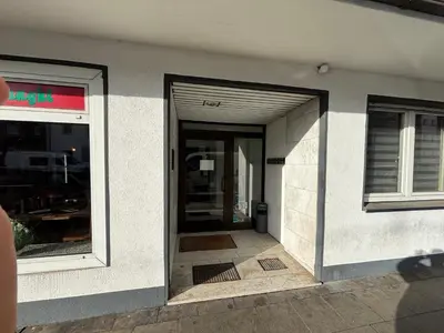 Eine Fassade oder ein Eingang zu Case One Monteur Aparthotel