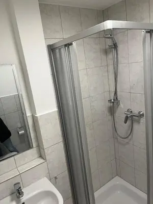 Ein Badezimmer in der Unterkunft Ferienwohnung Ruhr