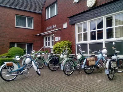 Radfahren an der Unterkunft Hotel Restaurant Lütkebohmert oder in der Nähe