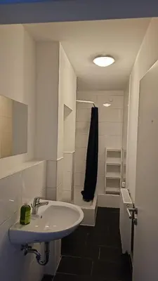 Ein Badezimmer in der Unterkunft Case Five Aparthotel mit Parkplatz