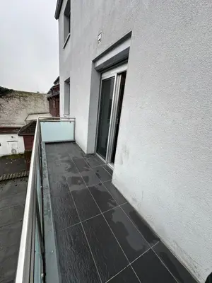 Ein Balkon oder eine Terrasse in der Unterkunft Case Five Aparthotel mit Parkplatz