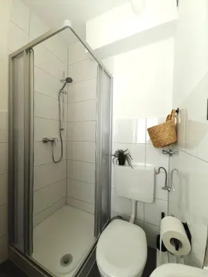 Ein Badezimmer in der Unterkunft Apartment Bochum City