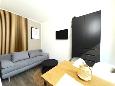TV/Unterhaltungsangebot in der Unterkunft Apartment Bochum City