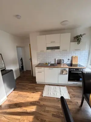 Küche/Küchenzeile in der Unterkunft Gemütliche 2 Zimmer Wohnung in bester Lage