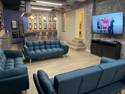 TV/Unterhaltungsangebot in der Unterkunft Fuchsbau Event- und Fotoapartment