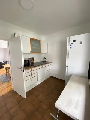 Küche/Küchenzeile in der Unterkunft Ground floor apartment in Marl