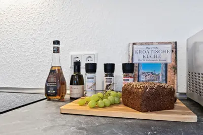 Essen in der Ferienwohnung oder in der Nähe