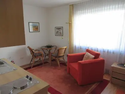 Ein Sitzbereich in der Unterkunft Apartment für höhere Ansprüche in Uni-Ort Dortmund