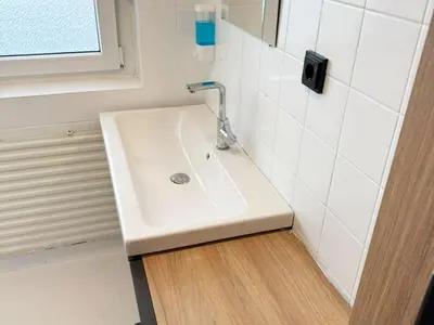 Ein Badezimmer in der Unterkunft Spacious Apartment in Recklinghausen