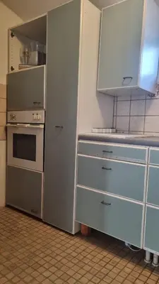 Küche/Küchenzeile in der Unterkunft Ferienwohnung Oberburg