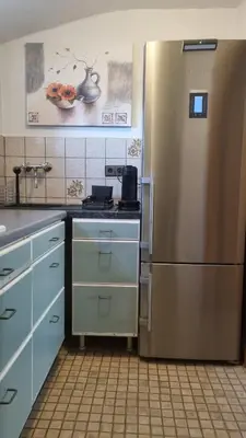 Küche/Küchenzeile in der Unterkunft Ferienwohnung Oberburg