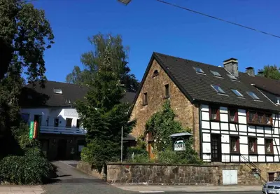 Das Gebäude in dem sich das Hotel befindet