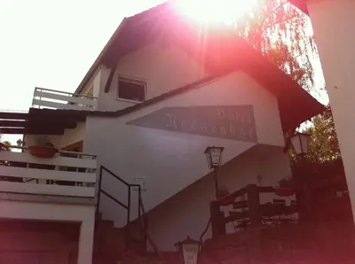 Das Gebäude in dem sich das Hotel befindet