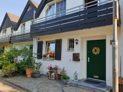 Das Gebäude in dem sich das Privatzimmer befindet