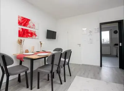 TV/Unterhaltungsangebot in der Unterkunft Livemore24 - Apartment 3 in Herten West 24-7 Check-in