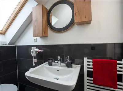 Ein Badezimmer in der Unterkunft Livemore24 - Apartment 3 in Oer-Erkenschwick WLAN