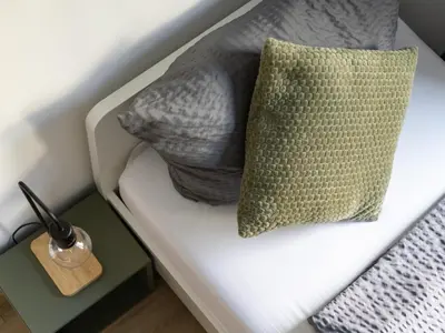 Ein Sitzbereich in der Unterkunft Zentral 1 SZ Küche, Bad